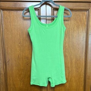 Skims Green Romper